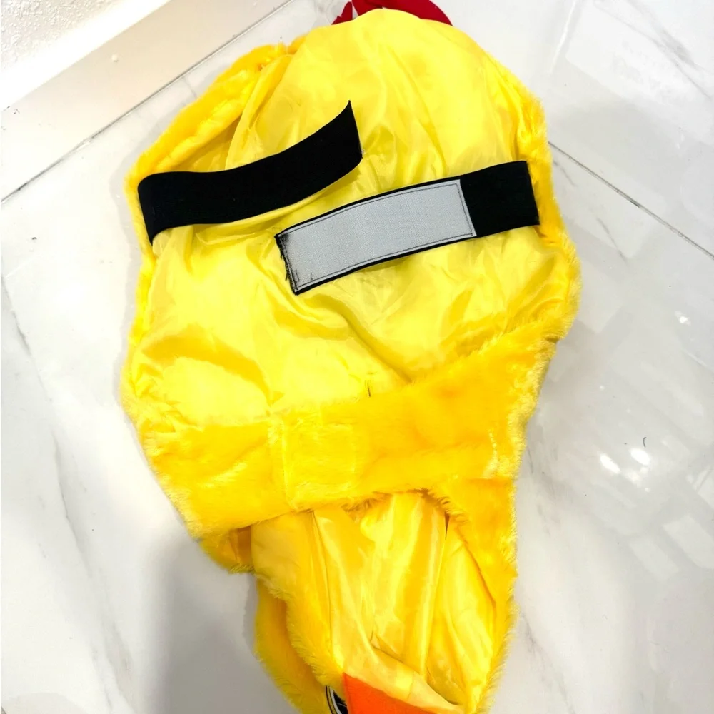 Halloween‎ Yellow Chicken waffles Dog Costume M